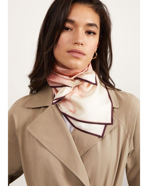 Hobbs Natural Jolie Silk Scarf