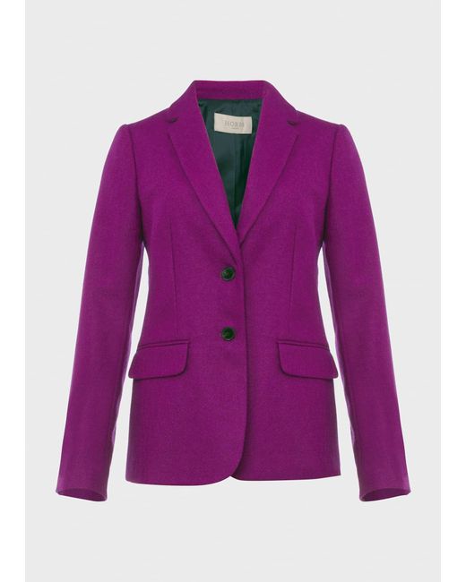 Hobbs Red Jessica Wool Jacket