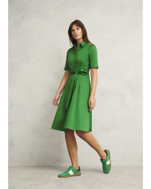 Hobbs Green Petite Brigitta Dress