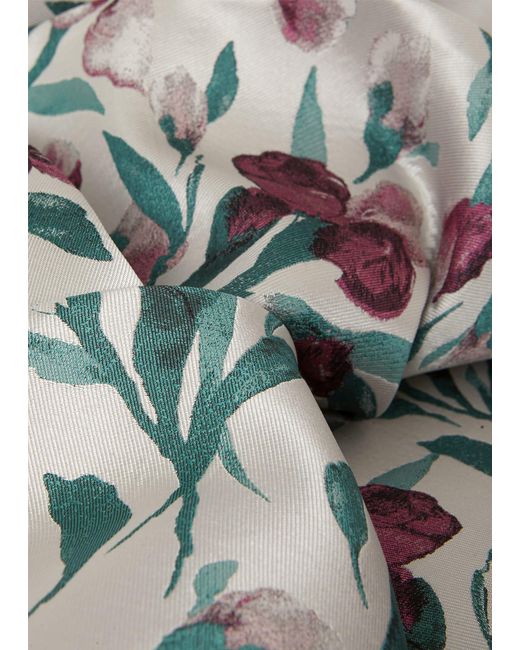 Hobbs Gwen Floral Jacquard Coat in Grey Lyst Australia
