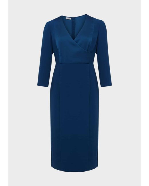 Hobbs Blue Saige Dress