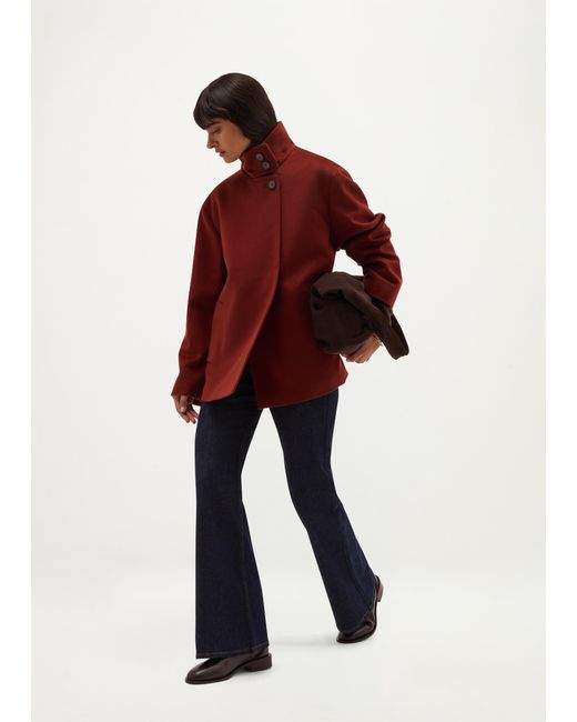 Hobbs Red Remi Wool Jacket