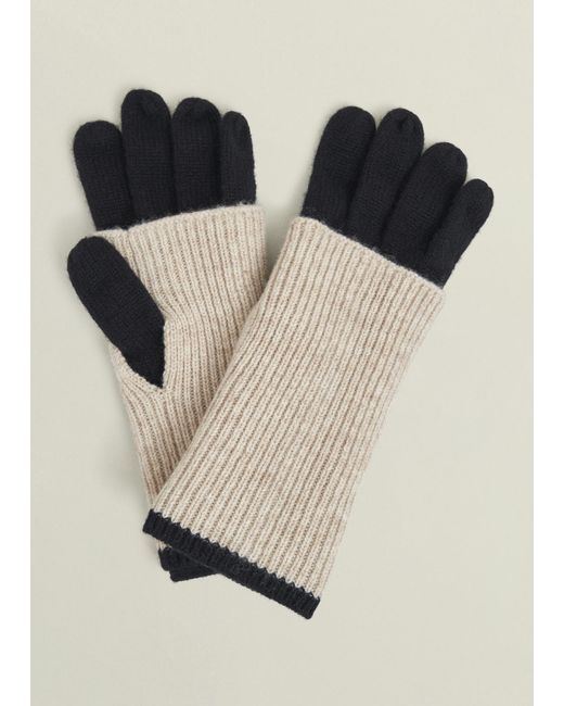 Hobbs Multicolor Acacia Wool Knit Gloves