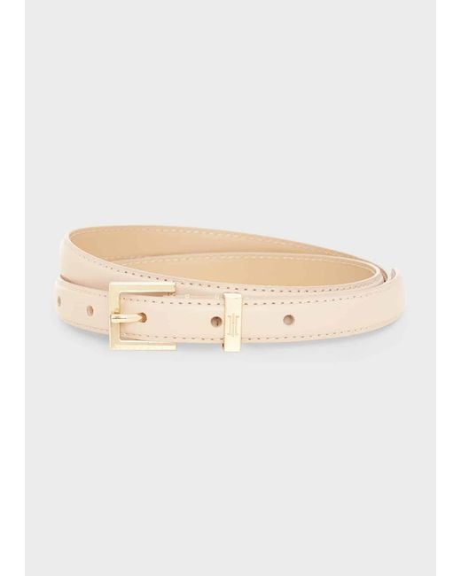 Hobbs Blue Norfolk Leather Belt
