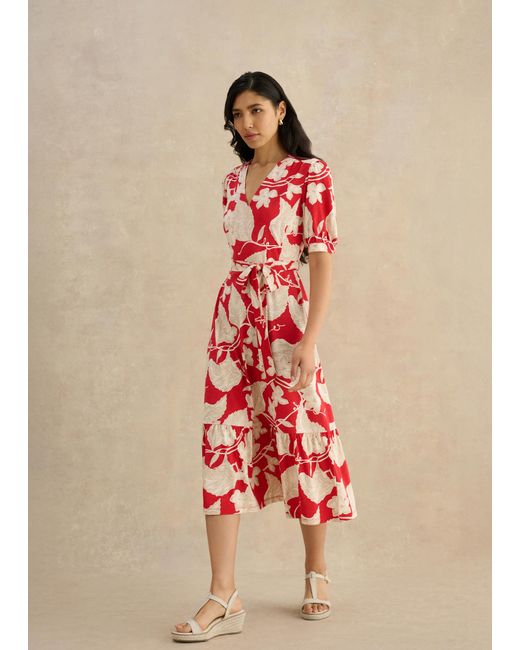 Hobbs Multicolor Martha Jersey Dress
