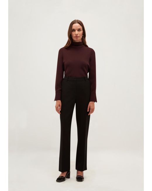 Hobbs Natural Gerrie Straight Trousers