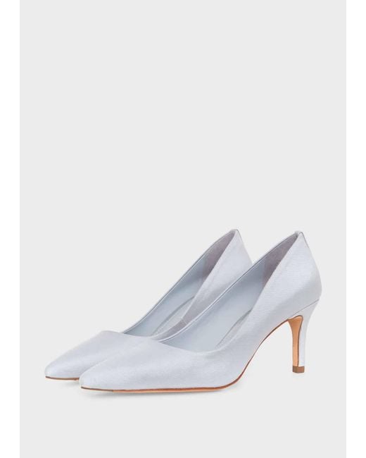 Hobbs White Luana Court Shoes