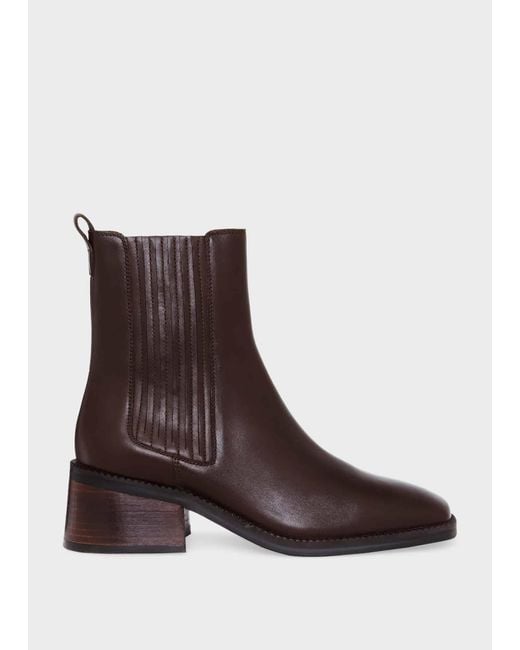 Hobbs Fran Ankle Boots in Brown Lyst UK