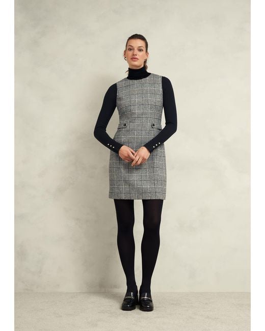 Hobbs Natural Brea Wool Dress