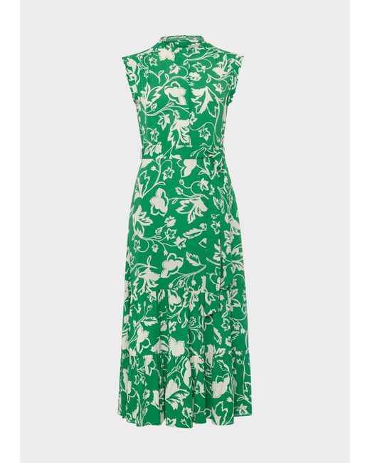 Hobbs Green Petite Elsa Dress