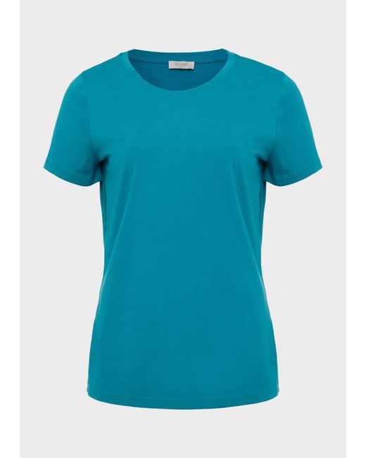 Hobbs Blue Pixie Cotton T-Shirt