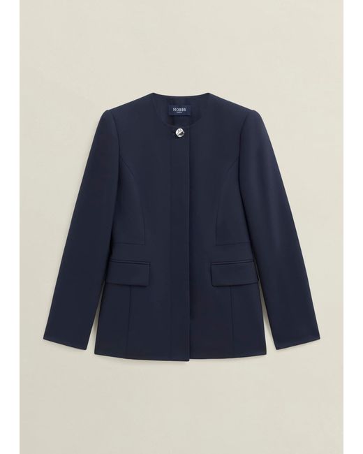Hobbs Brown Montrose Wool Blend Jacket