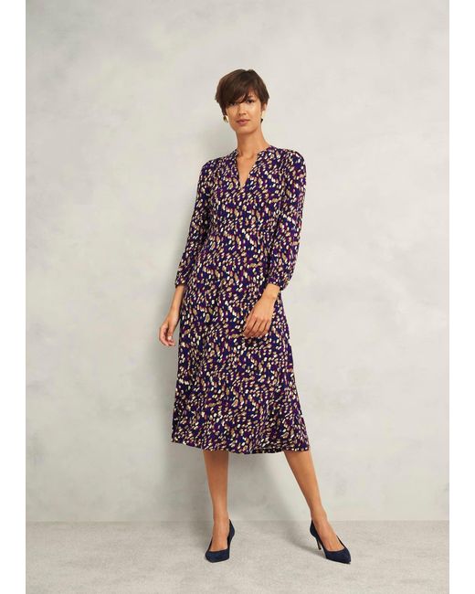 Hobbs Multicolor Petite Harlie Jersey Dress
