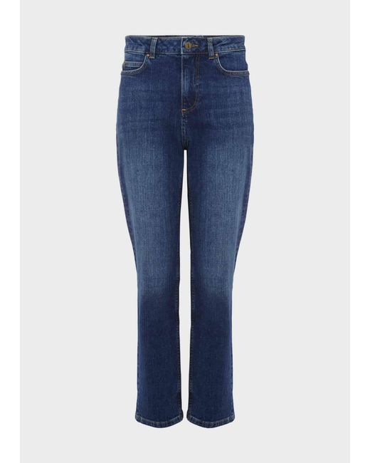 Hobbs Blue Iva Crop Jeans