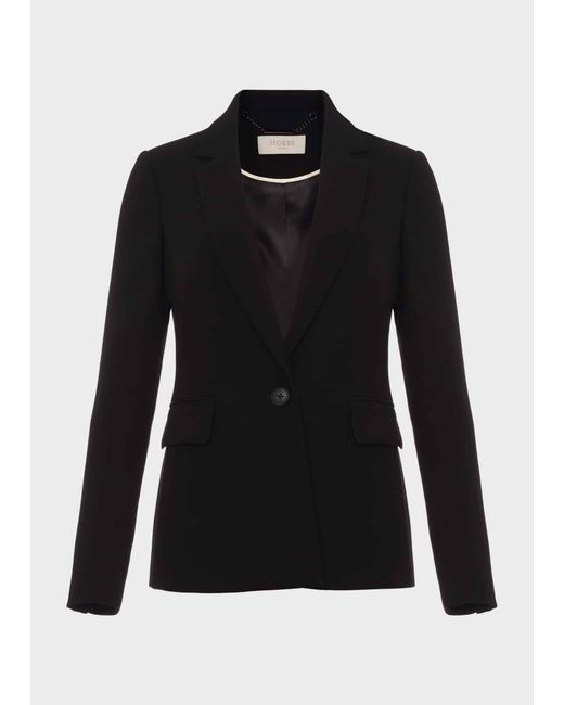 Hobbs Black Petite Alva Long Jkt