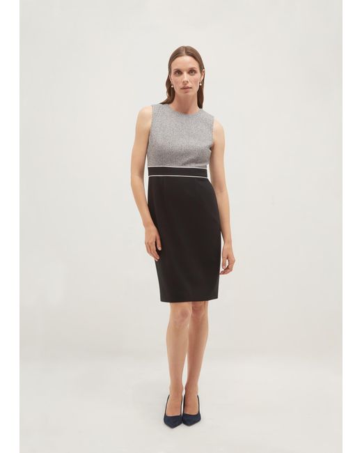 Hobbs Natural Edie Match Back Dress