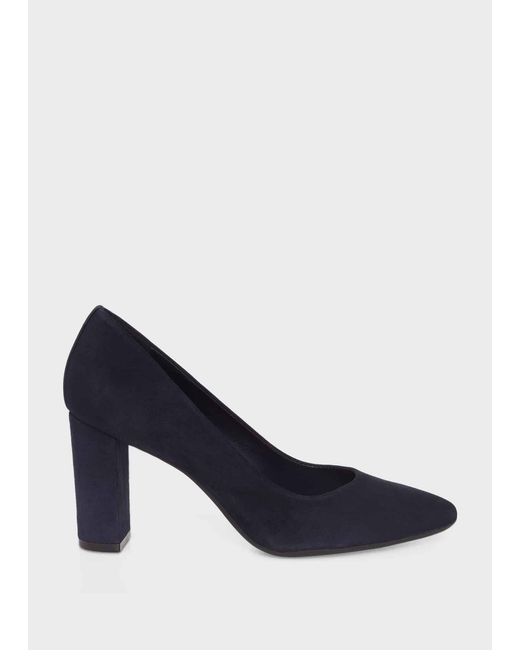 Hobbs Blue Sheri Court Shoes