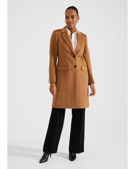 Hobbs Tilda Mayfair Wool Coat in Natural Lyst Australia