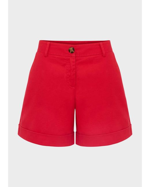 Hobbs Red Chessie Shorts