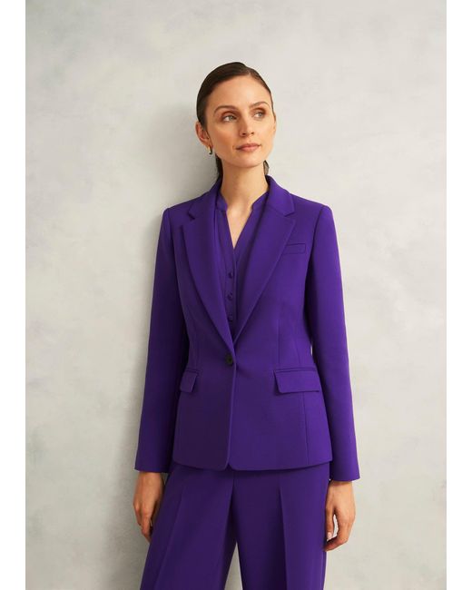 Hobbs Purple Petite Sami Jacket