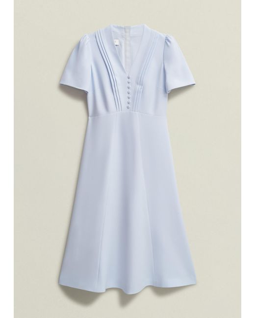 Hobbs White Willa Dress