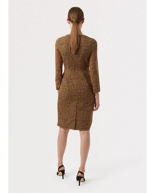 hobbs animal print dress