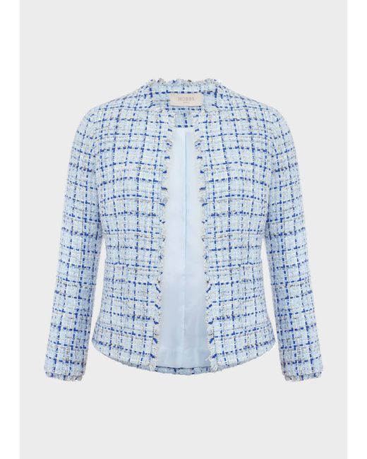 Hobbs Blue Lorraine Jacket