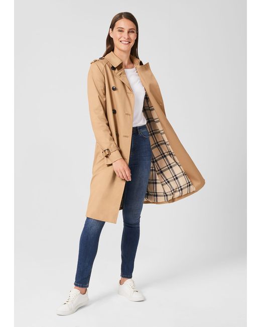 Hobbs Multicolor Finley Water Resistant Trench Coat