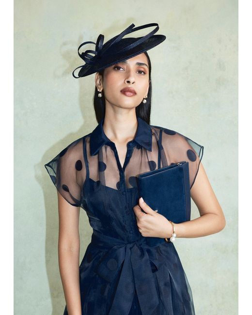 Hobbs Blue Shona Fascinator