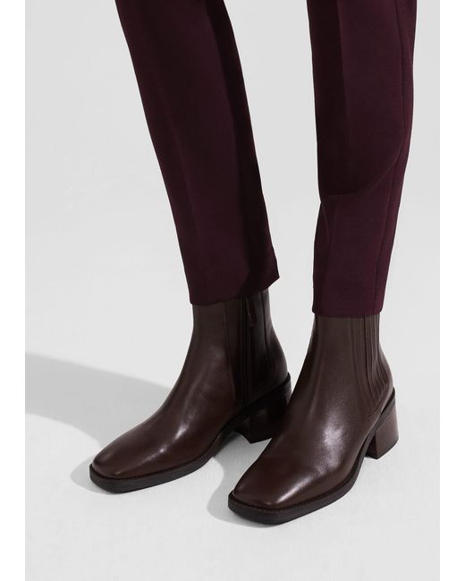 Hobbs Brown Fran Ankle Boots