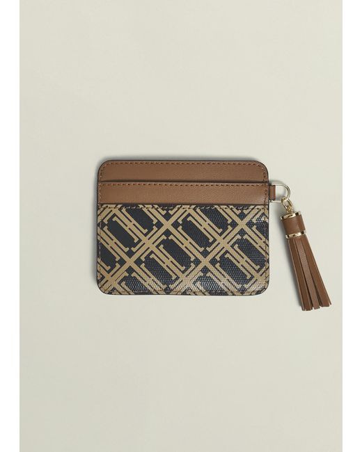 Hobbs Natural Romina Leather Cardholder