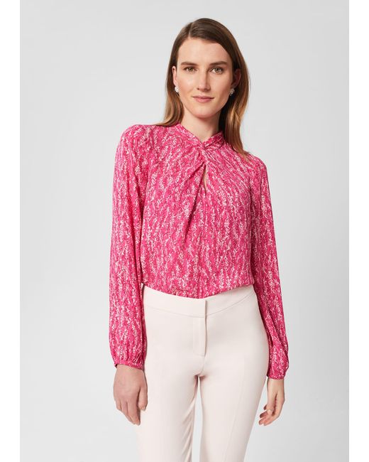 Hobbs Pink Marilyn Top