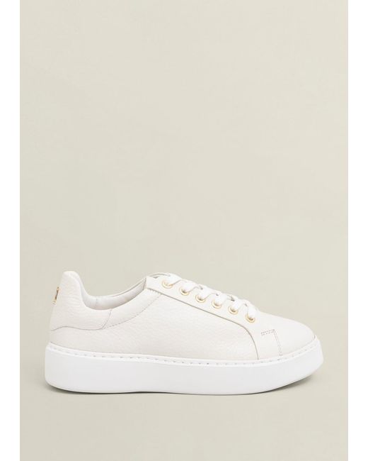 Hobbs Natural Ada Leather Trainers