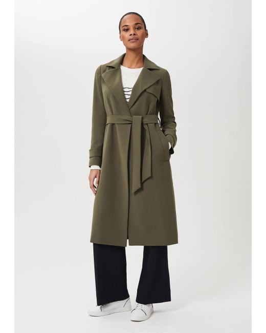 Hobbs Green Serena Wrap Coat