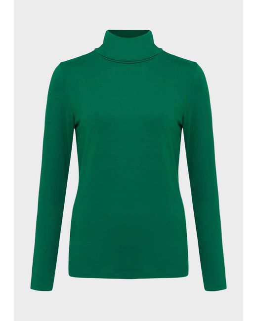 Hobbs Green Mischa Roll Neck Top