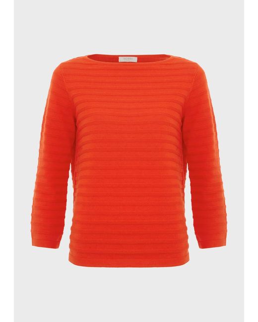 Hobbs Red Nellie Cotton Jumper