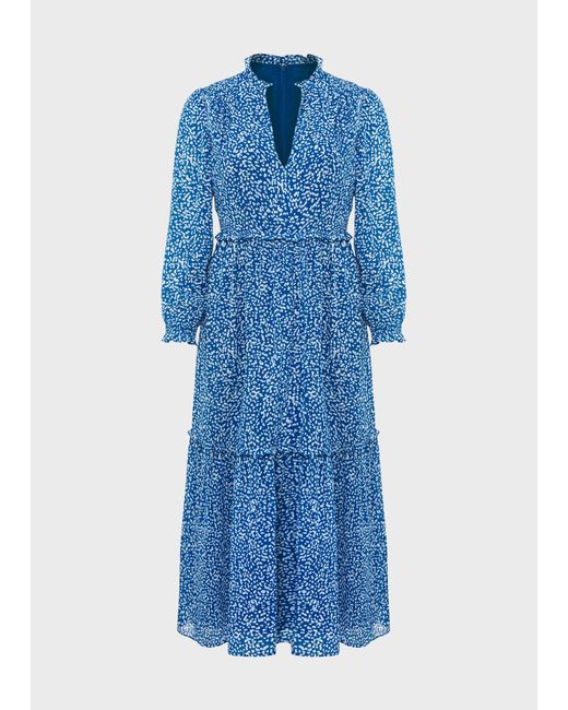 Hobbs Blue Annalise Dress