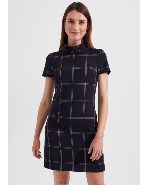 Hobbs Blue Valeria Dress