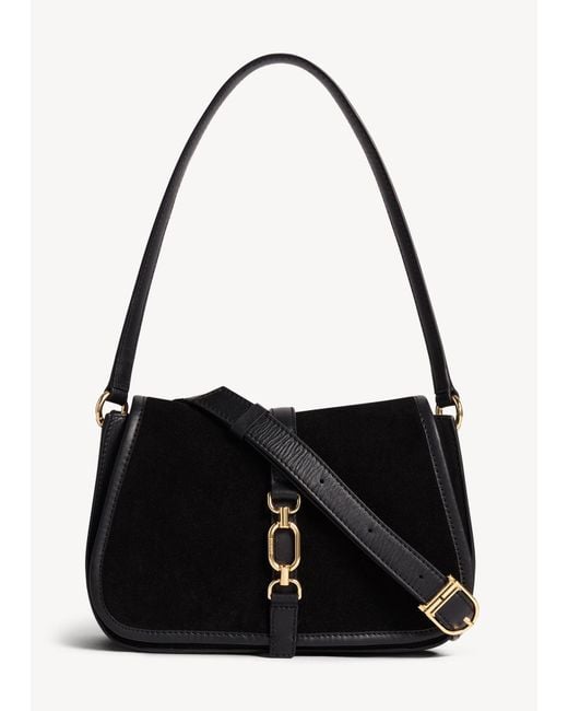 Hobbs Black Wren Leather Crossbody Bag