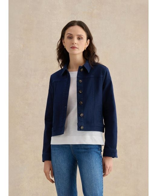 Hobbs Blue Selborne Jacket