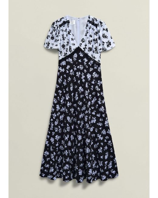 Hobbs Brown Arlington Tea Dress