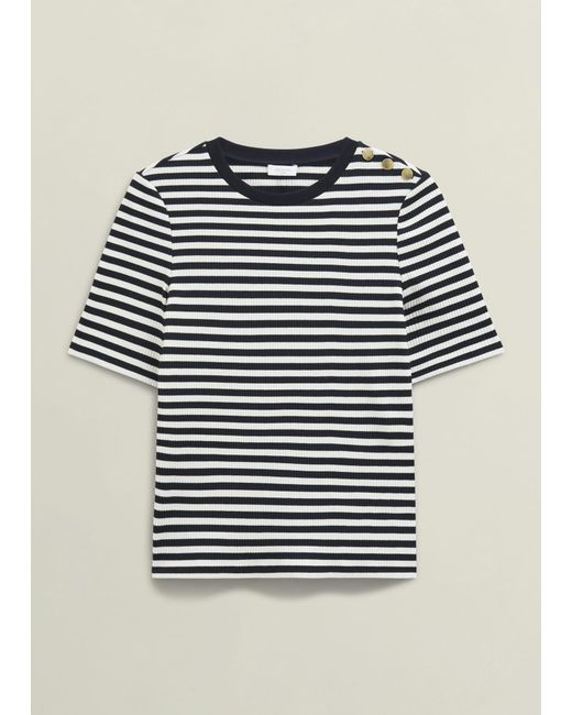 Hobbs Natural Tamsin Stripe T-Shirt