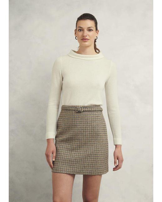 Hobbs Natural Audrey Wool Cashmere Jumper