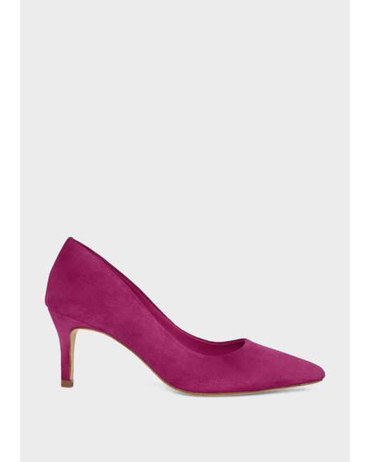 Hobbs Pink Adrienne Court Shoes