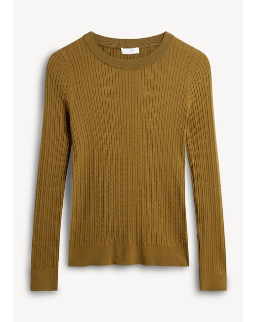 Hobbs Natural Iris Cable Jumper