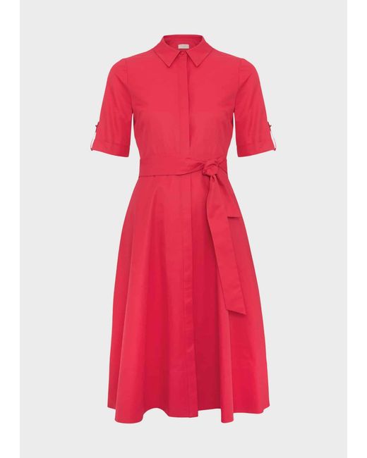Hobbs Red Tarianna Dress