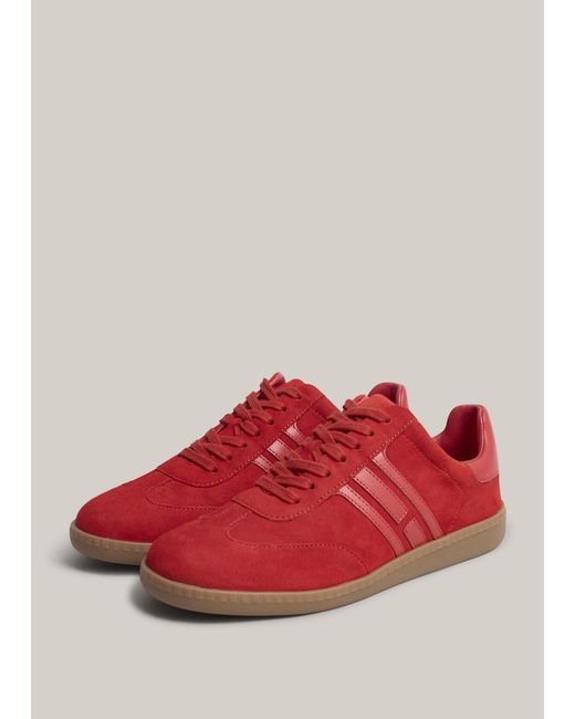 Hobbs Red Khloe Trainers