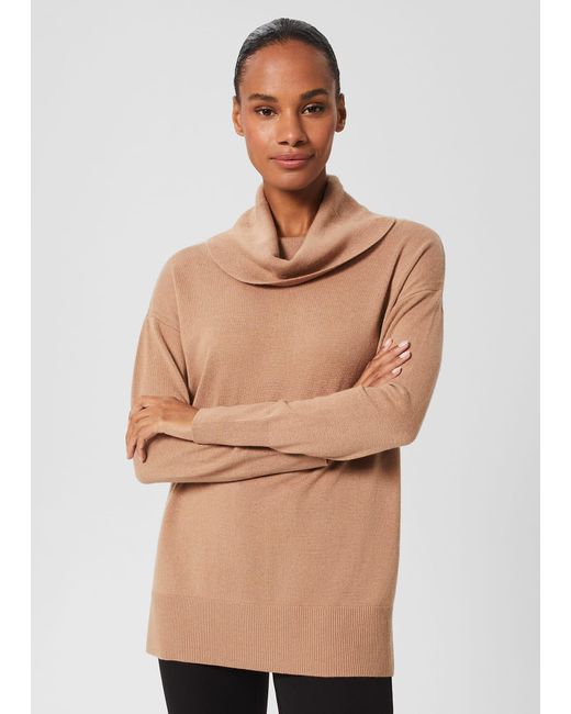 Hobbs Natural Harper Jumper With Cashmere