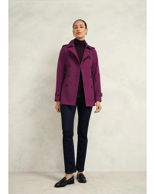 Hobbs Pink Adalee Trench