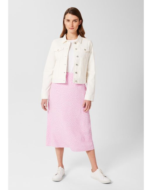 Hobbs Pink Mariam Jacket